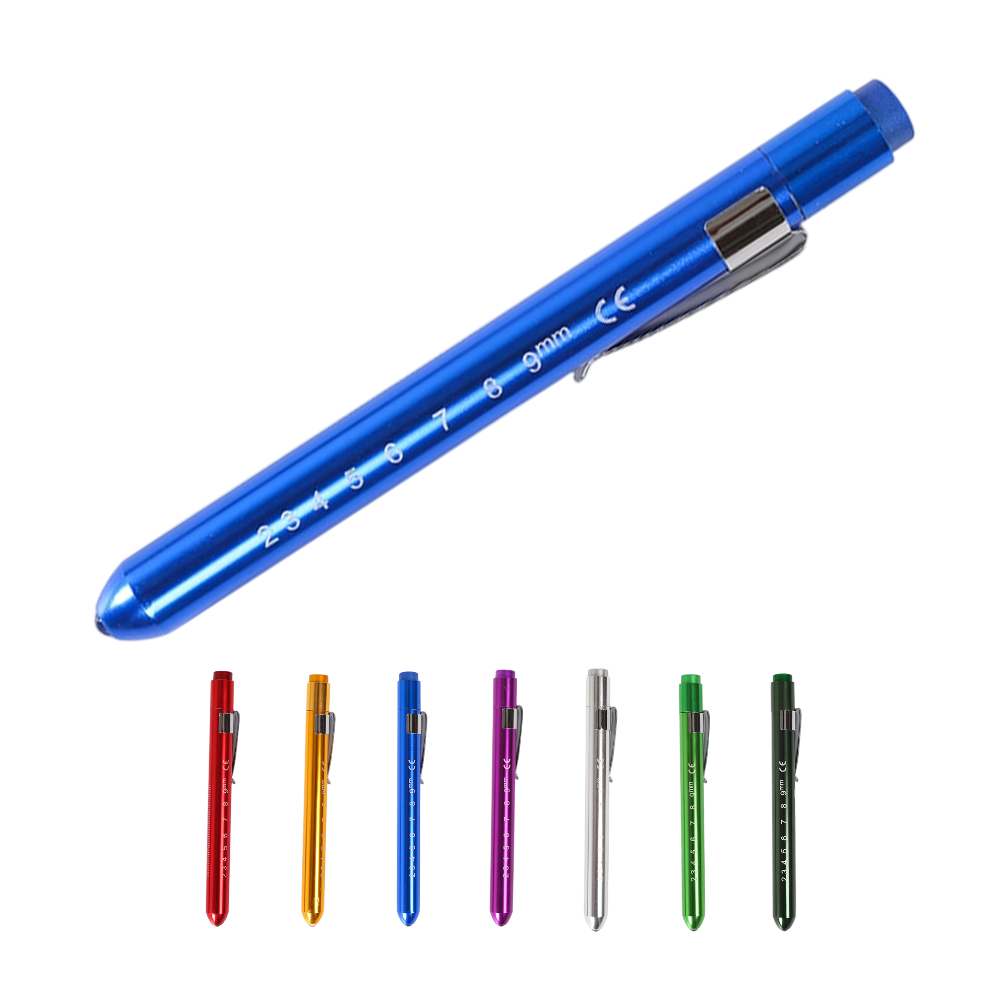 Aluminum Alloy Led Medical Pen Light With Pocket Clip 5