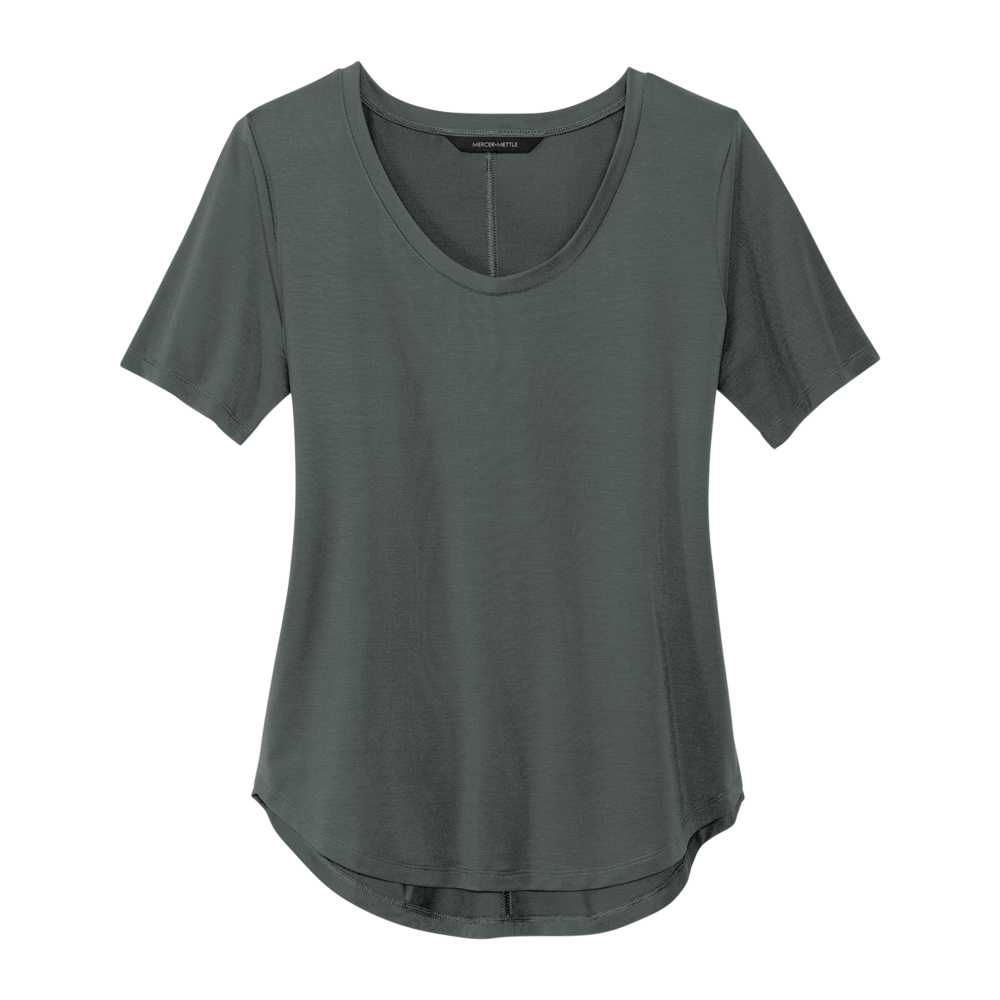Women's Scoop Neck Jersey Tee 4