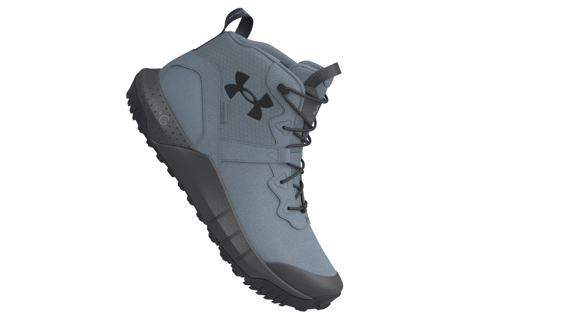 UA Micro G Valsetz Mid Leather Waterproof Men's Tactical Boots 3