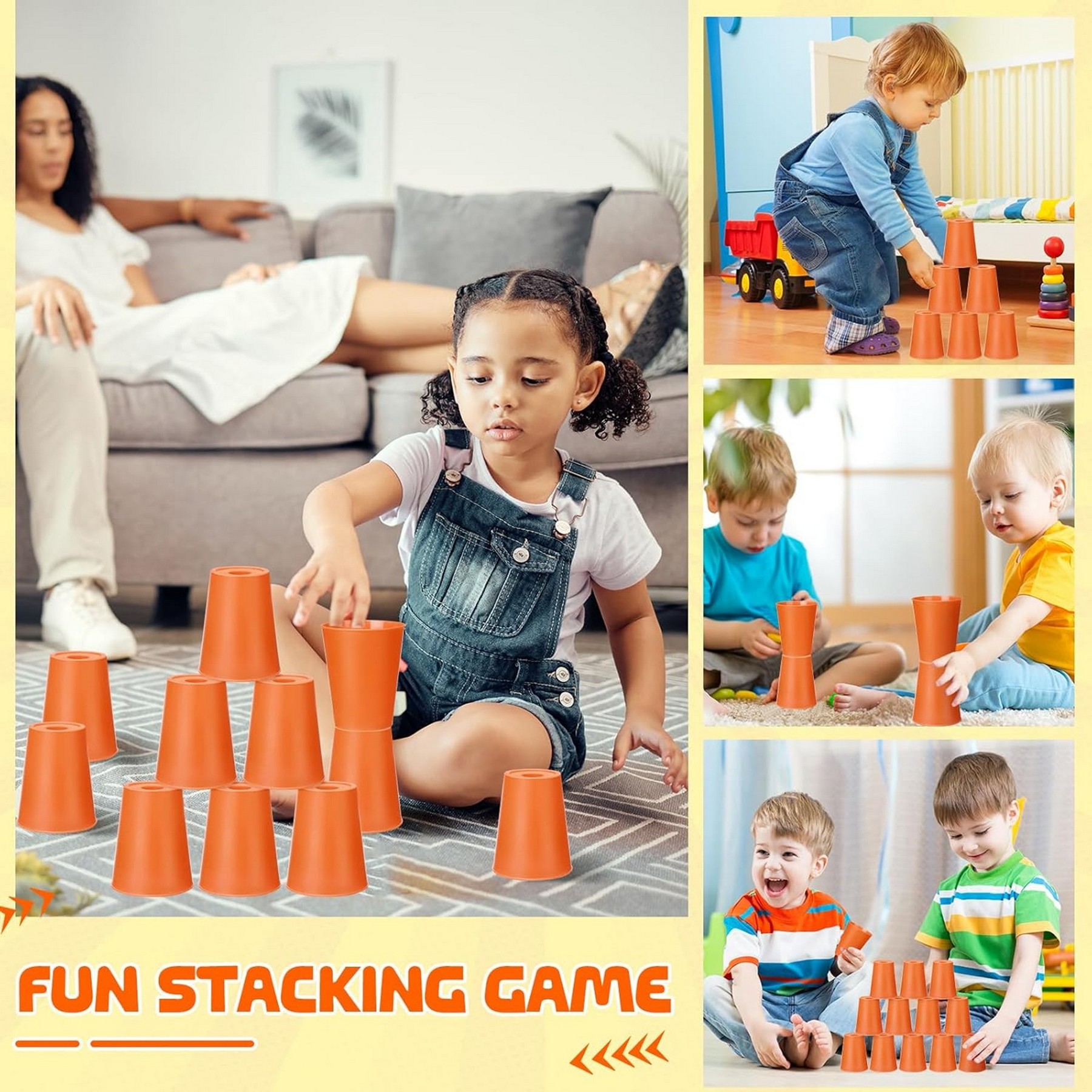 Educational Sports Stacking Cups 9
