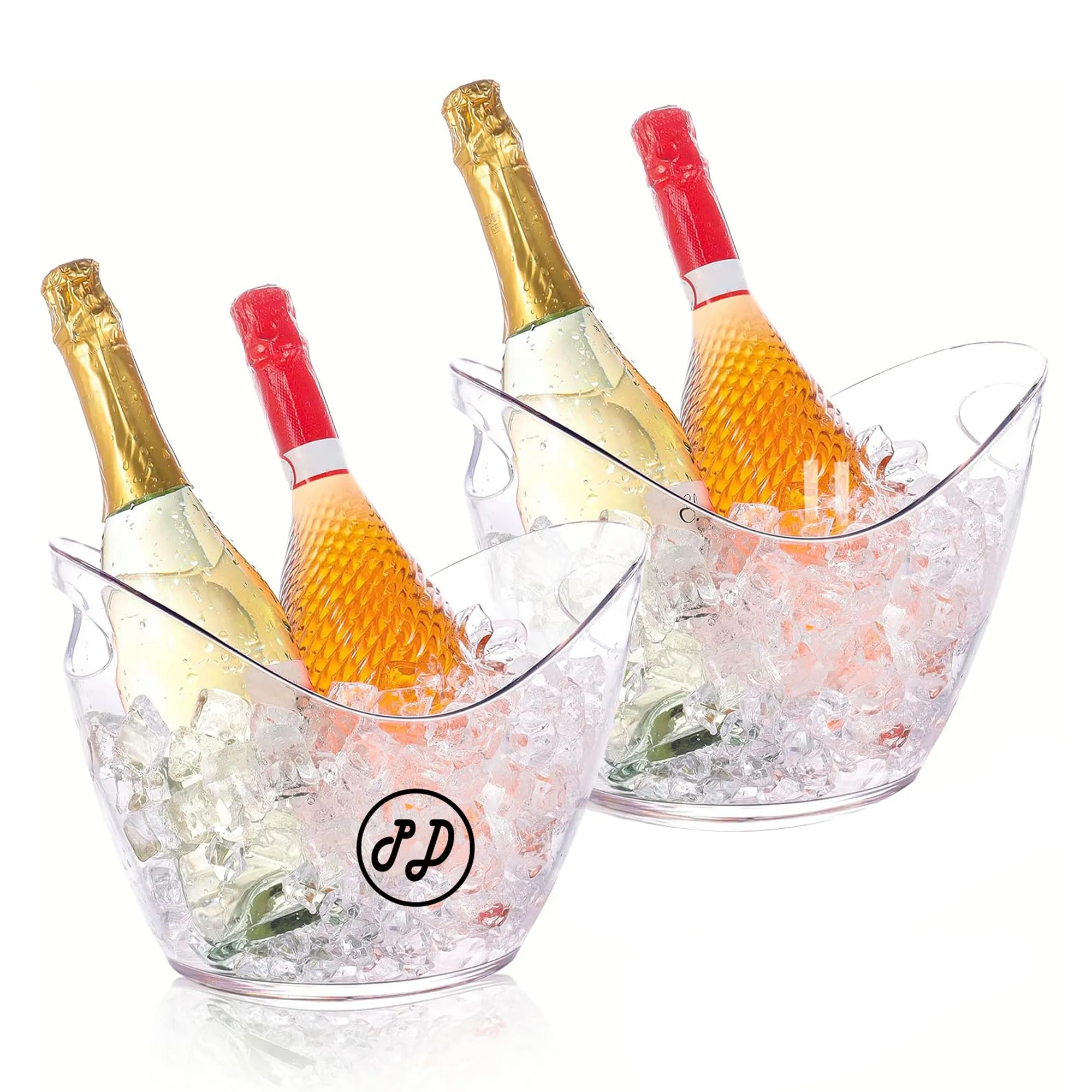 4 Liter Clear Wine Buckets 2