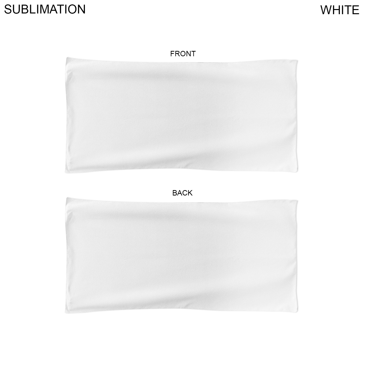 Golf Caddie Tournament Towel in Microfiber Dri-Lite Terry, 20"x40", Sublimated Edge to Edge 2 sides 8