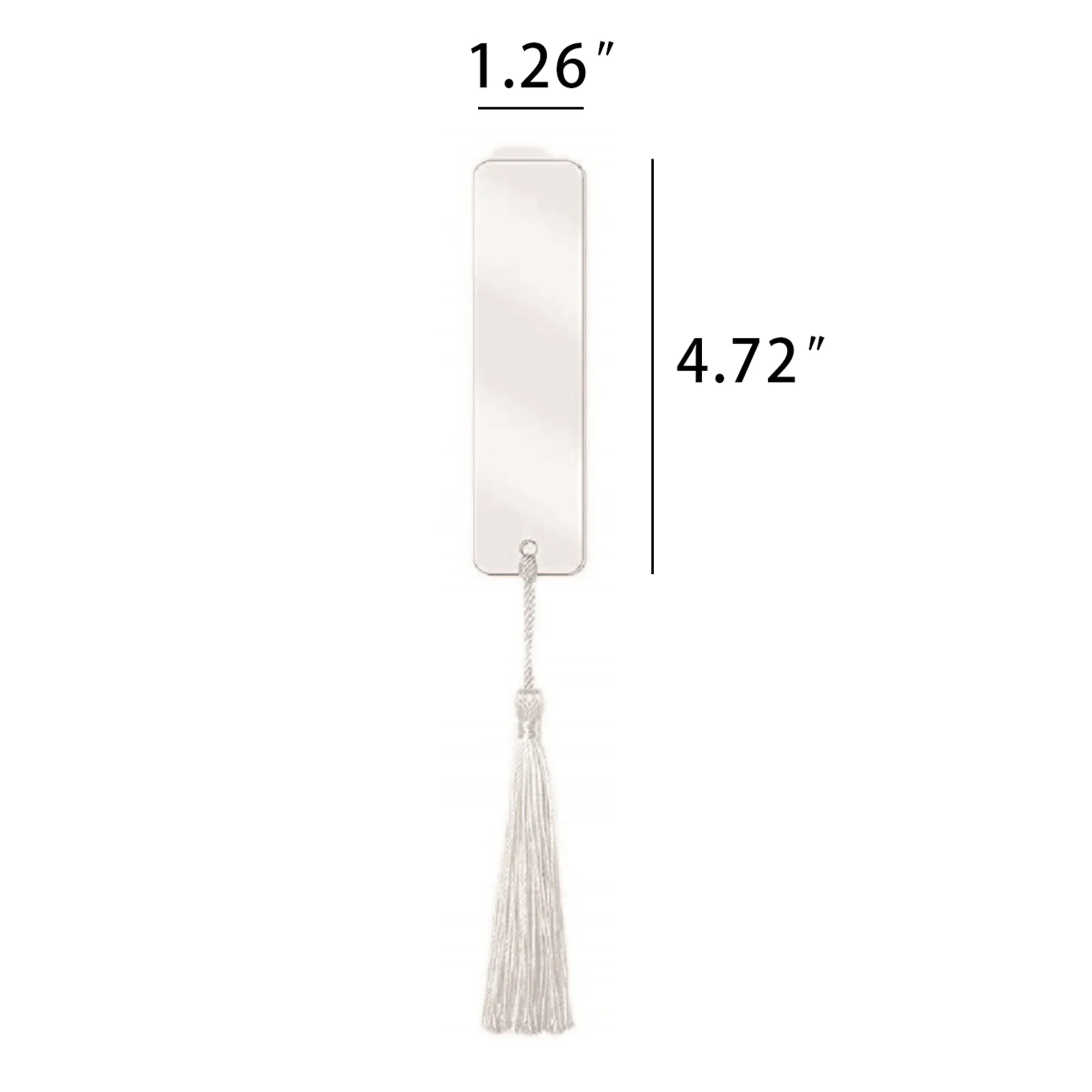 Acrylic Bookmark with Tassel 15pcs 5