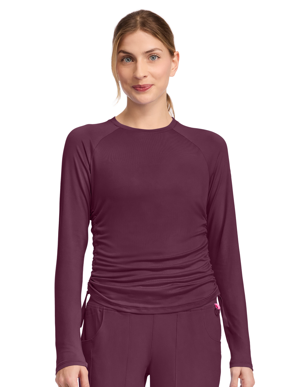 Med Couture - MC AMP - Women's Pocketless Long Sleeve Underscrub Shirt 20