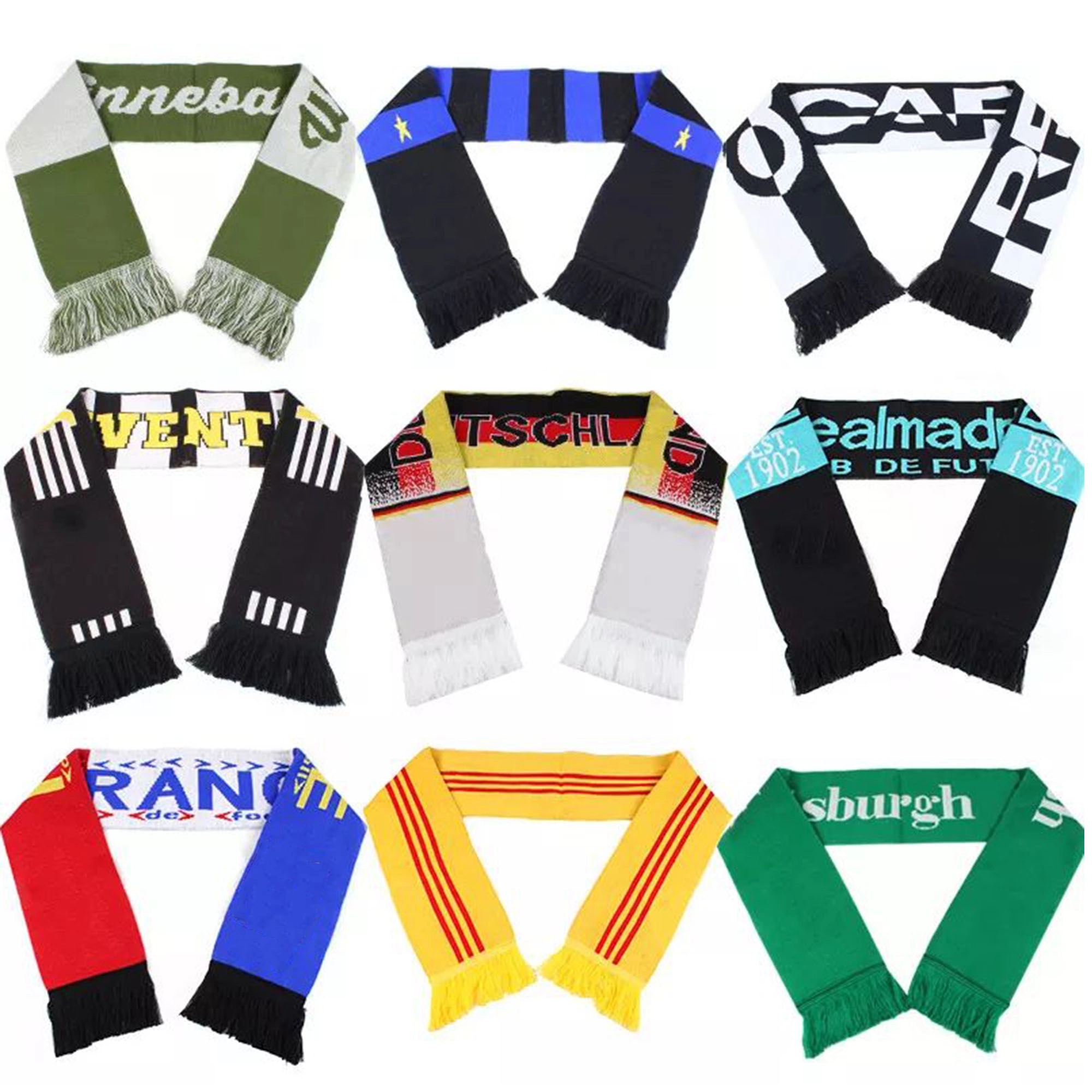 Soccer Knit Scarf 2