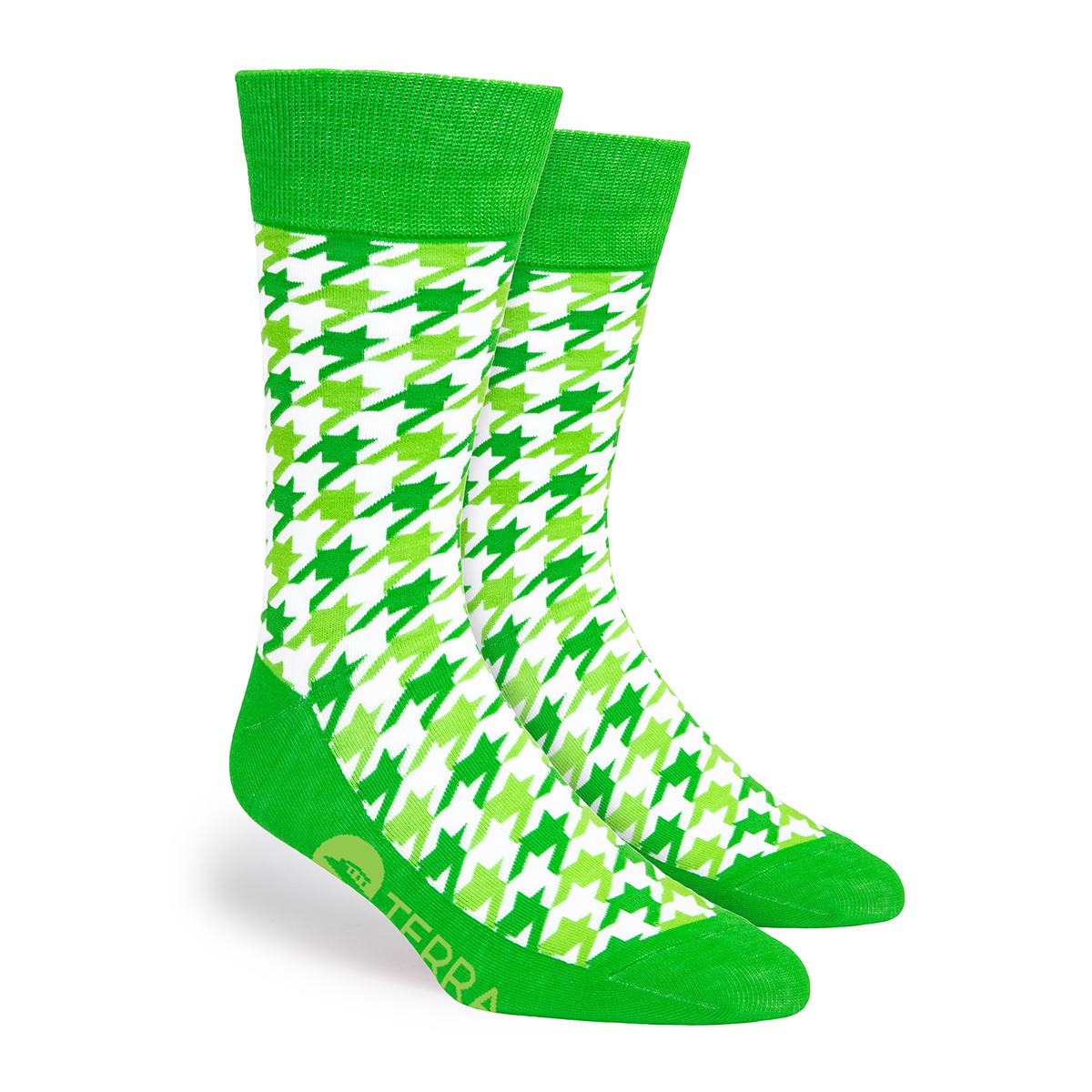 Houndstooth Simpler Socks