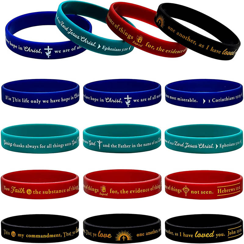 Custom Silicone Wristband Bracelet 2