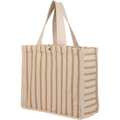 FEED Cotton and Jute Striped Tote 63