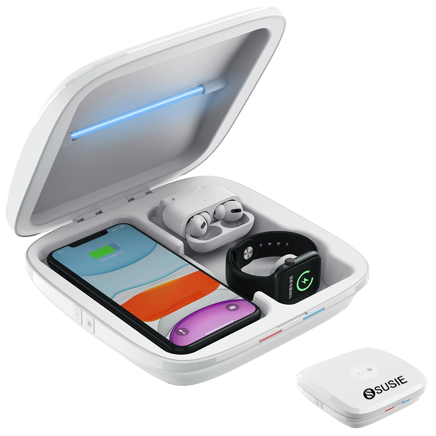 Wireless Chargeable Disinfection Box 1