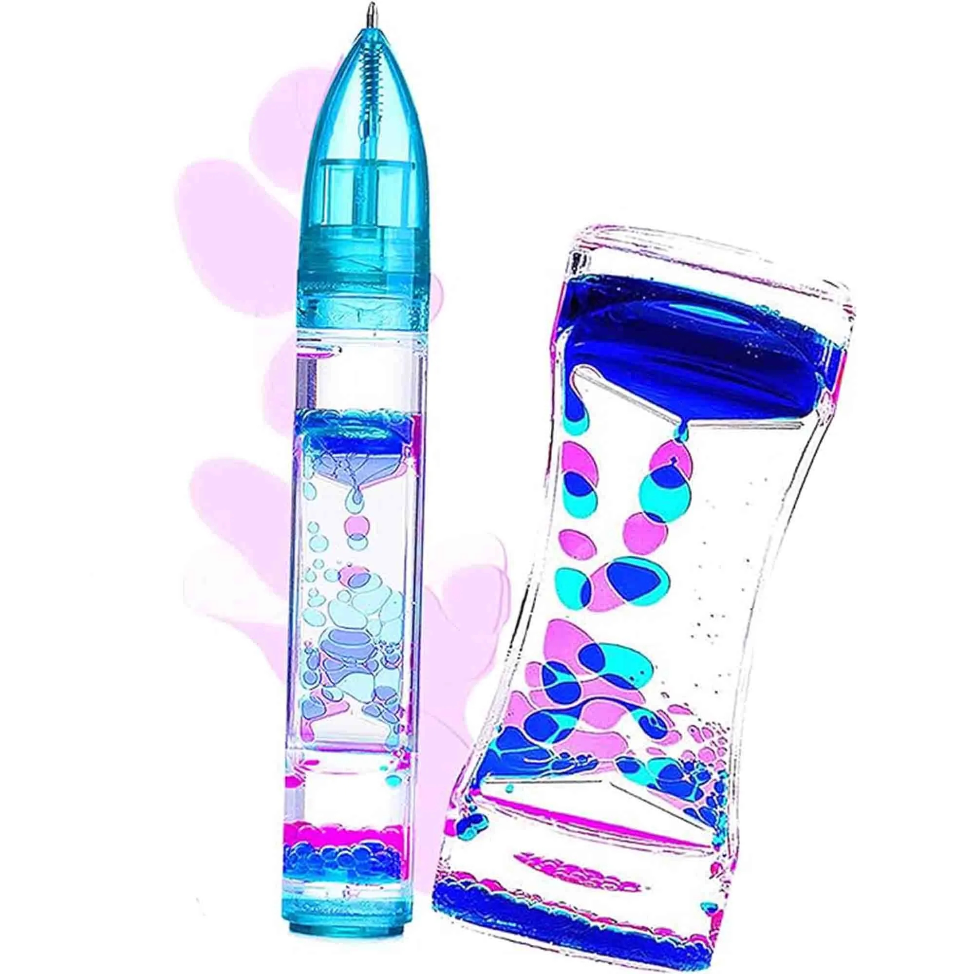 Bubbler Liquid Motion Pens Sensory Play