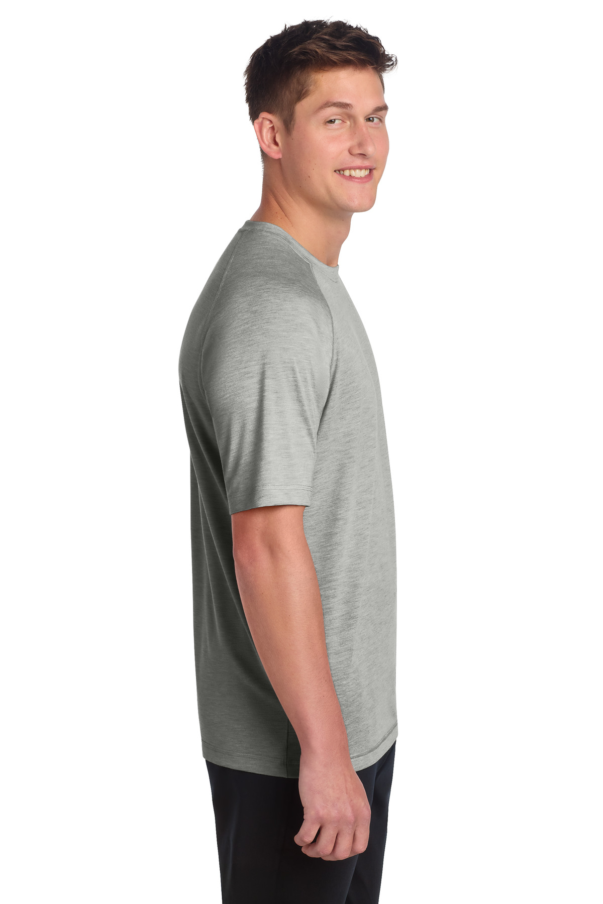 Sport-Tek PosiCharge Tri-Blend Wicking Raglan Tee. ST400 30