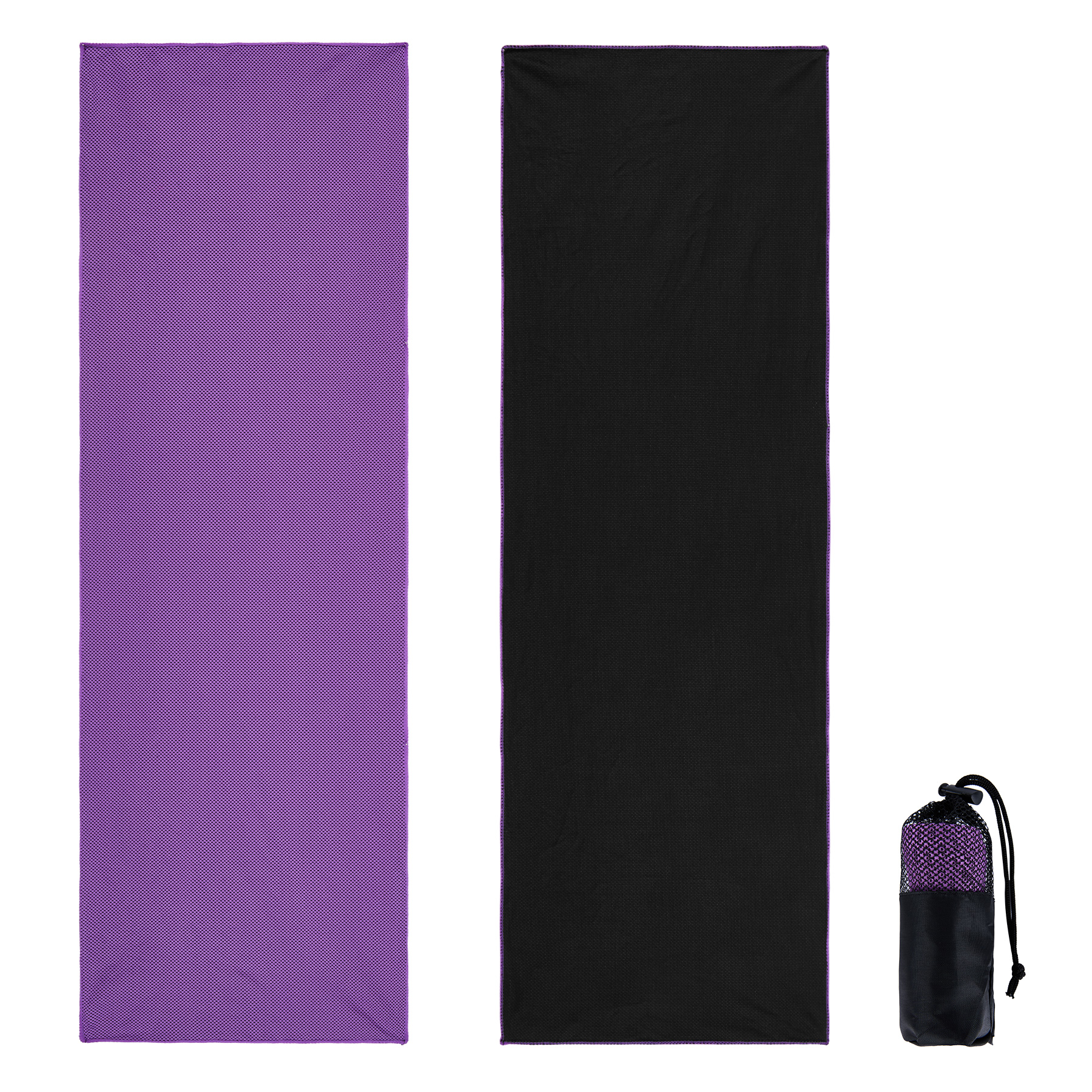 Cooling Towel With Mesh Drawstring Pouch 12