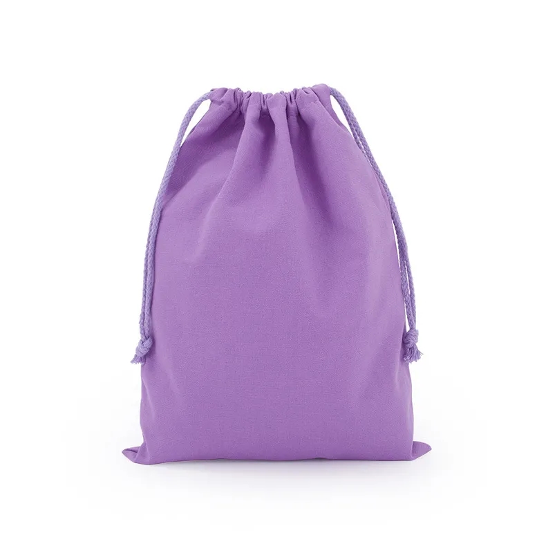 Durable Cotton Muslin Drawstring Sack 21