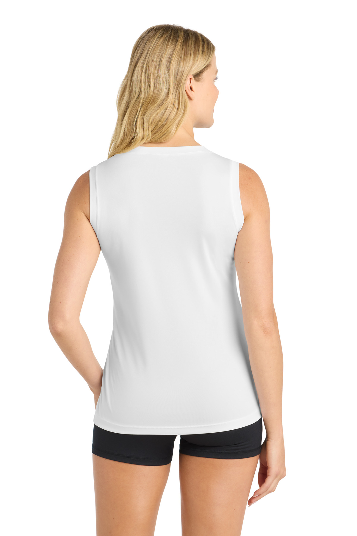 Sport-Tek Women's Sleeveless PosiCharge Competitor V-Neck Tee. LST352 26