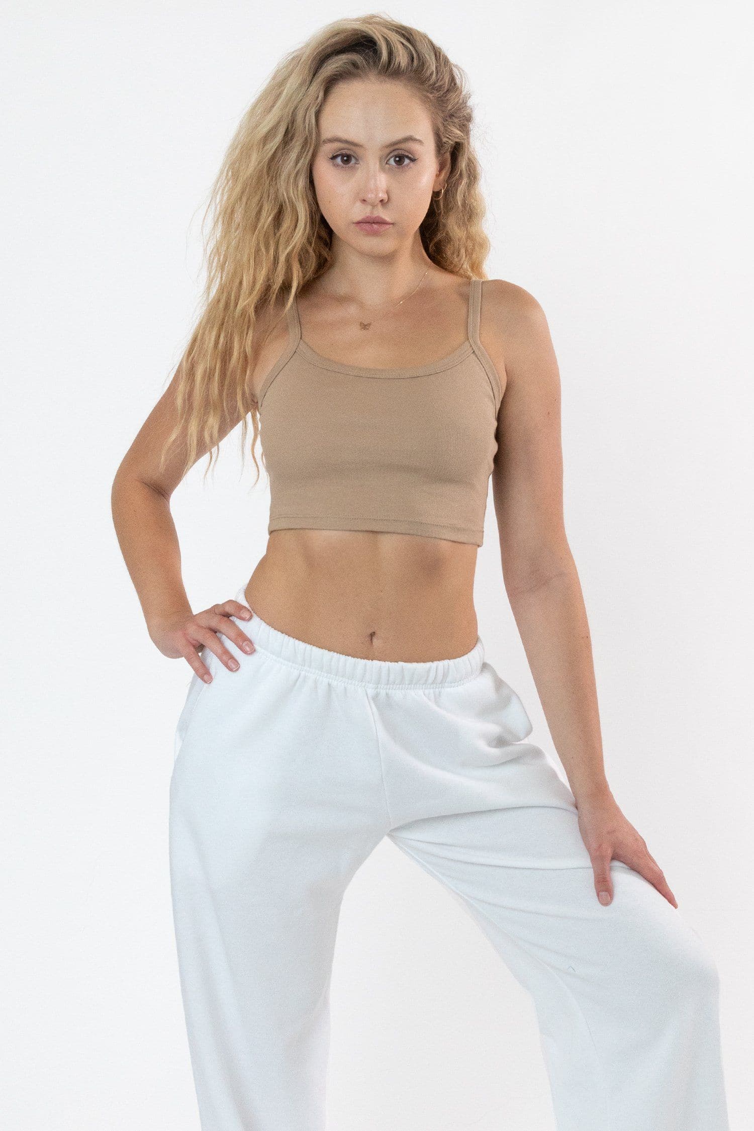 BABY RIB SPAGHETTI CROP TANK 1