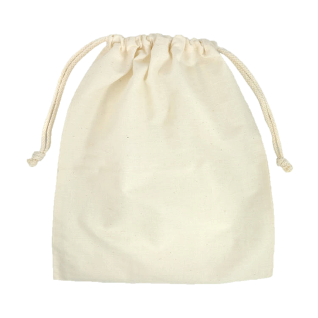 10"x12" Custom Printed Cotton Bag with Drawstring 3