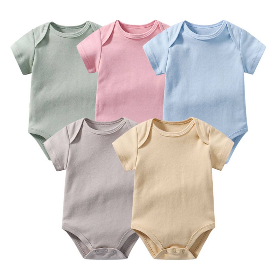 Baby and Toddler Short-Sleeve Bodysuit 1