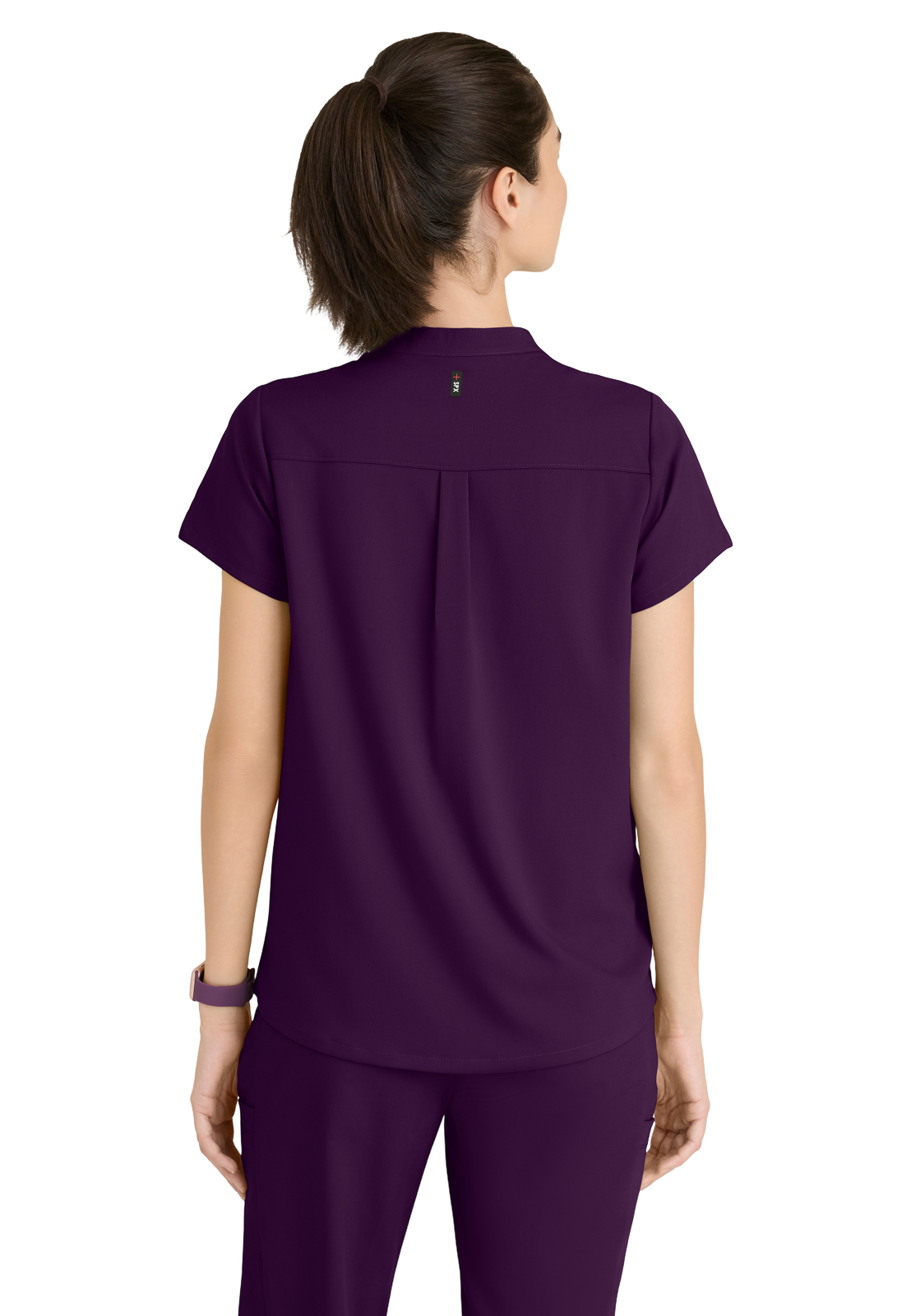 Grey's Anatomy Spandex Stretch - Women's Two-Pocket Avery Scrub Top 8