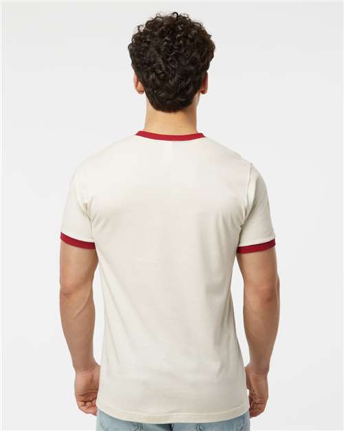 Unisex Fine Jersey Ringer T-Shirt - 246 54