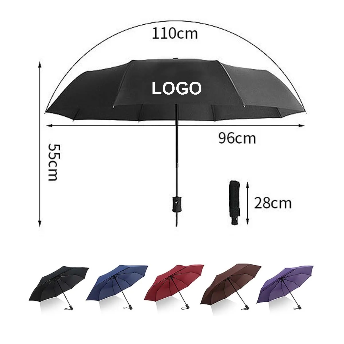 Travel Compact Folding Umbrella 2