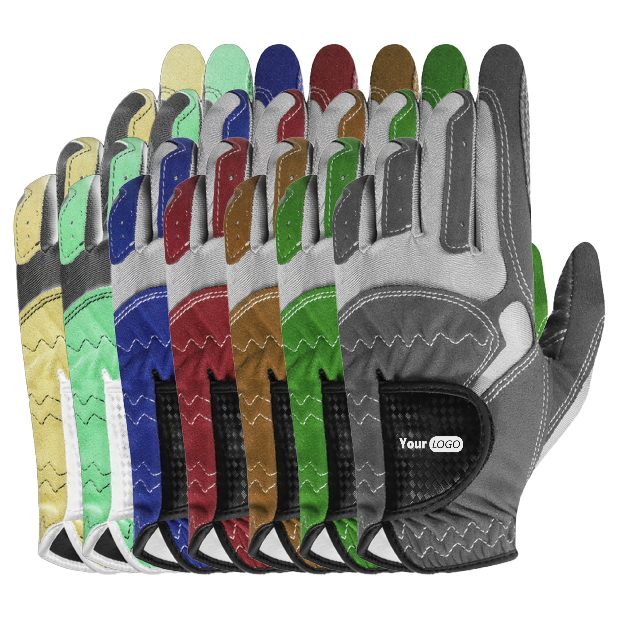 Microfiber Cloth Customizable Premium Golf Gloves 3