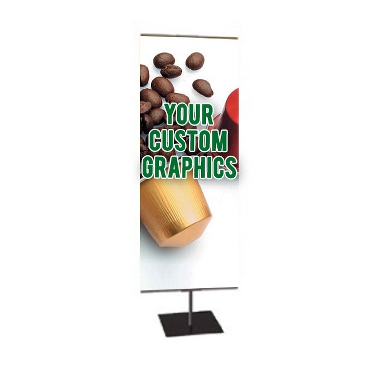 Banner Stand Medium with Square Base-Double Sided 2