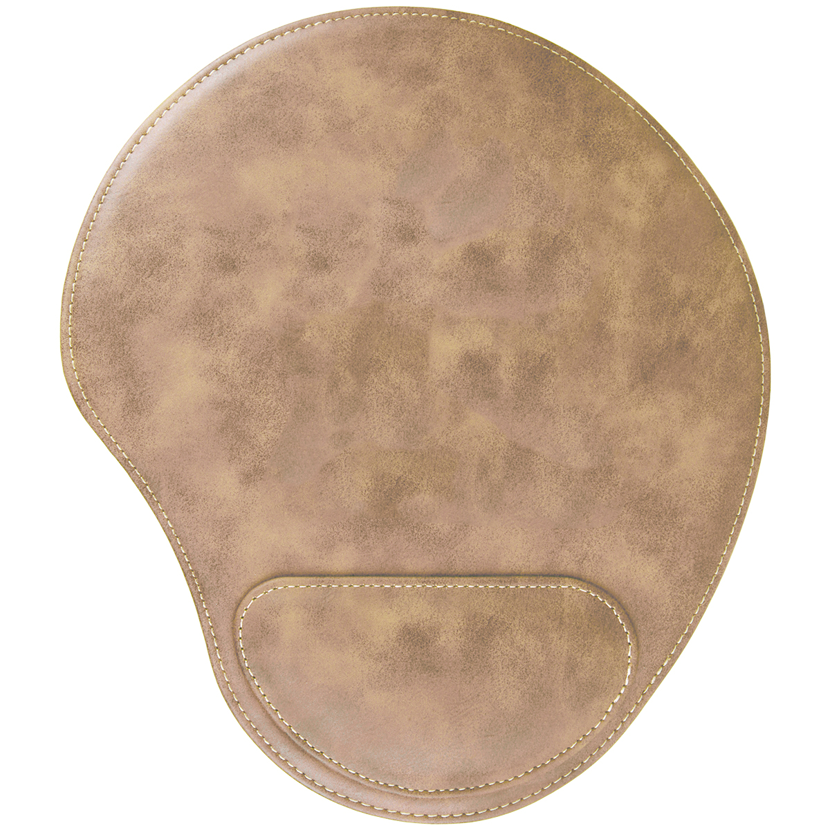 Rustic/Gold Leatherette Mouse Pad 3