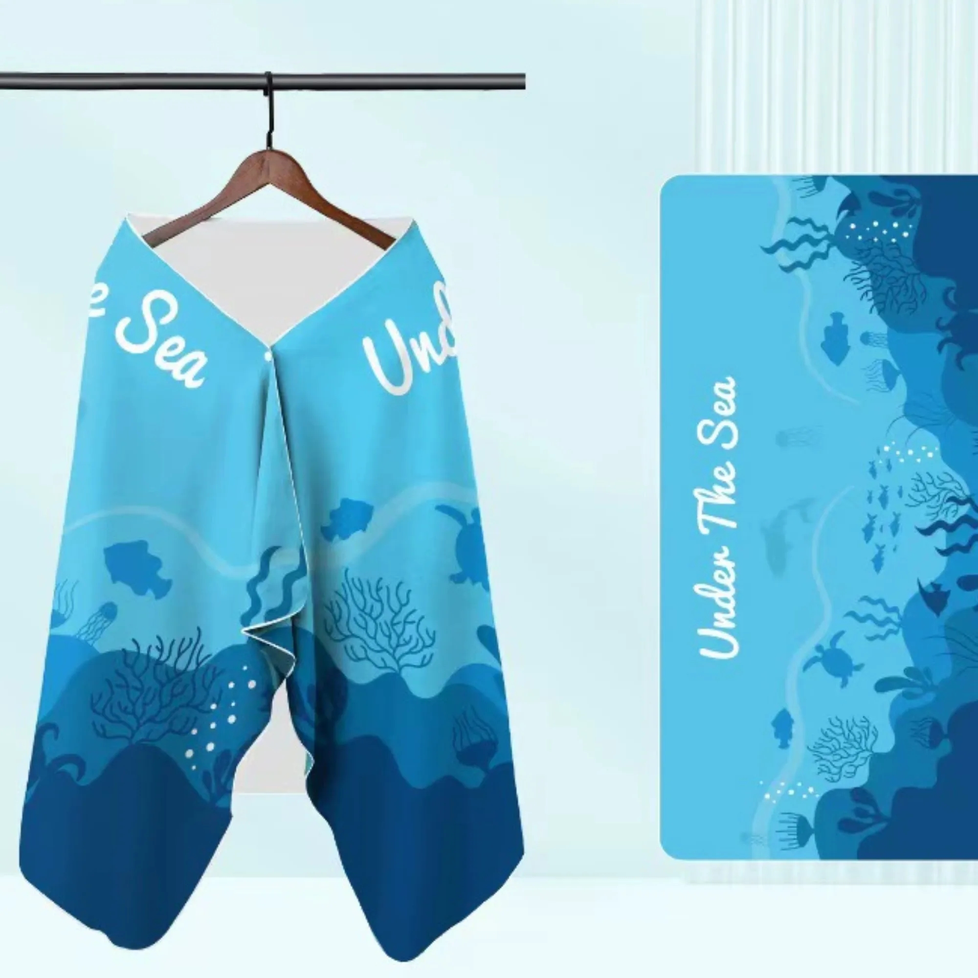 60" x 30" Microfiber Quick Drying Beach Towel For Swimming 5