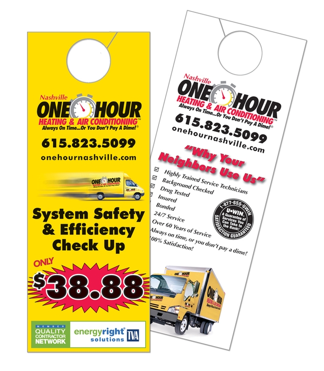Door Hanger - 4 1/4" x 11" 2