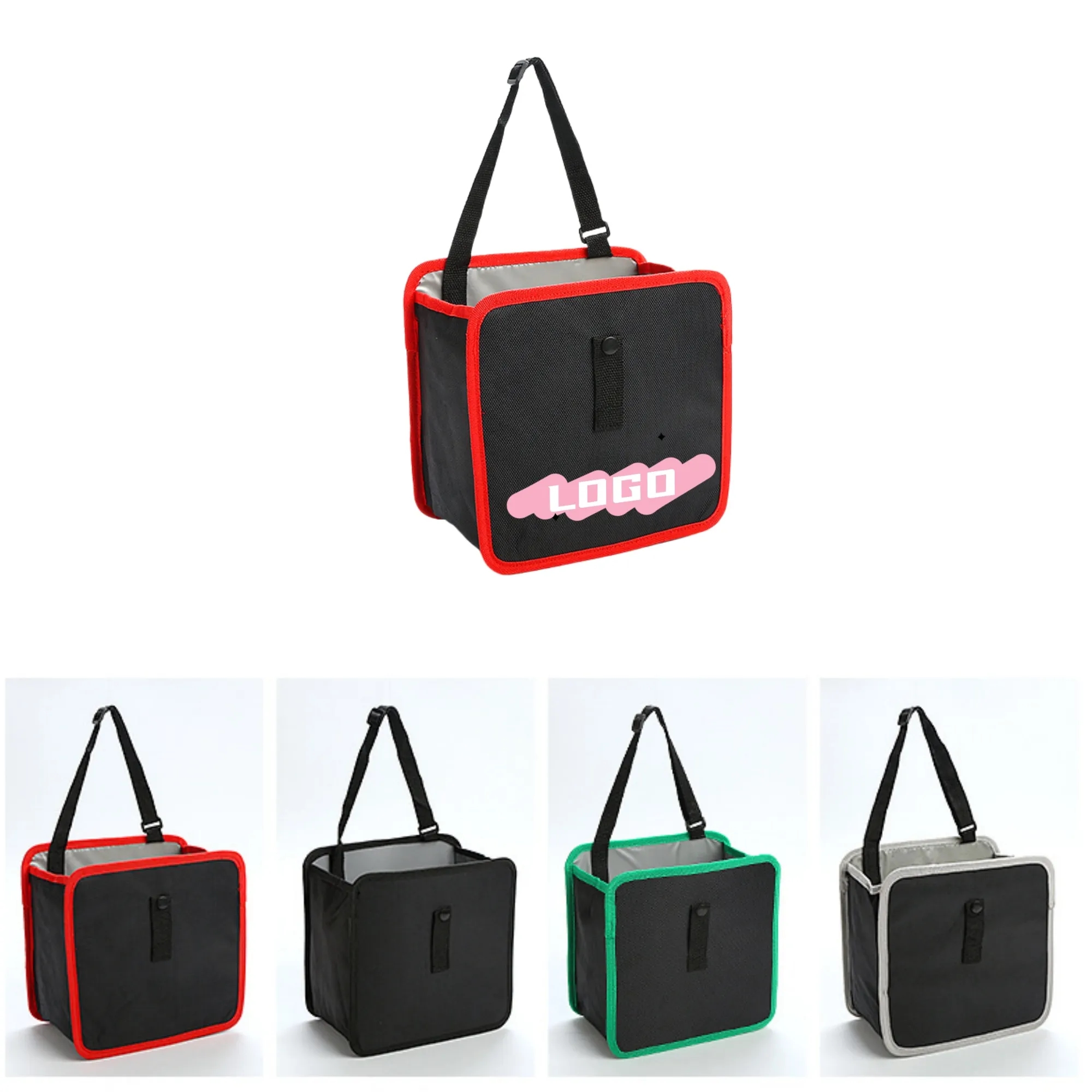 Square Waterproof Car Seat Back Hanging Bag 7