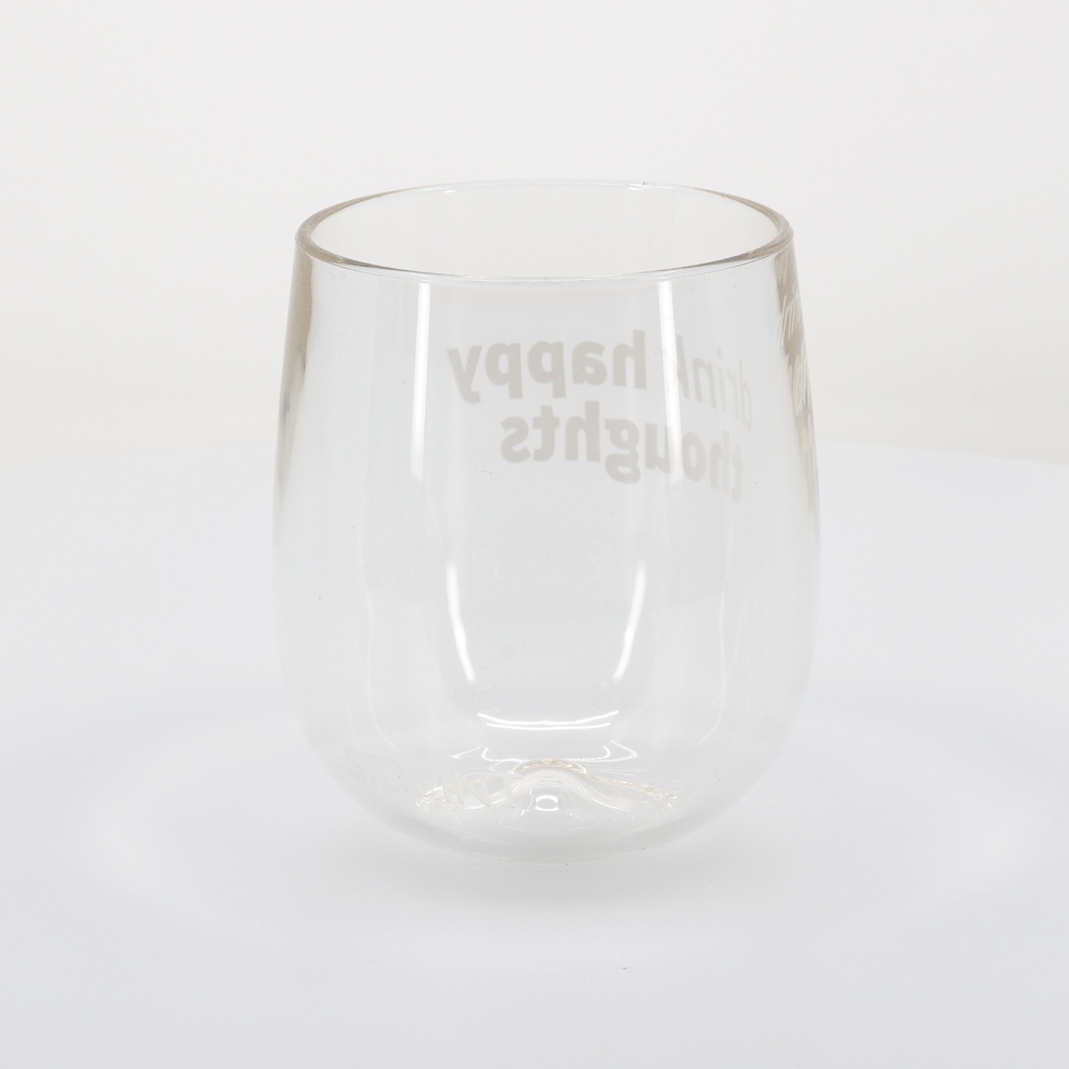 Silipint® Clear Stemless Wine Glass - 12 oz. 28