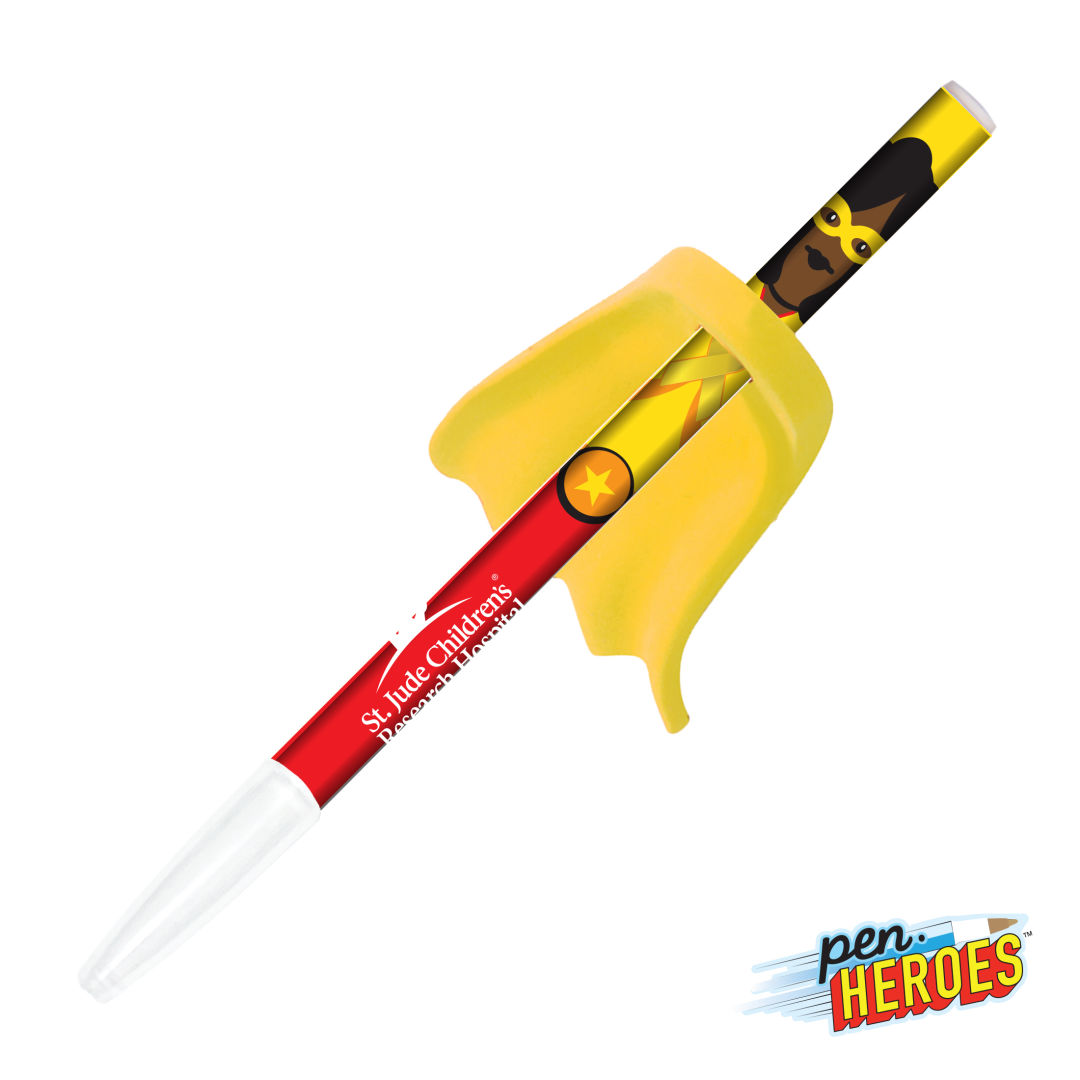 Pen Heroes™ Awareness Series Female w/Cape Pen 5