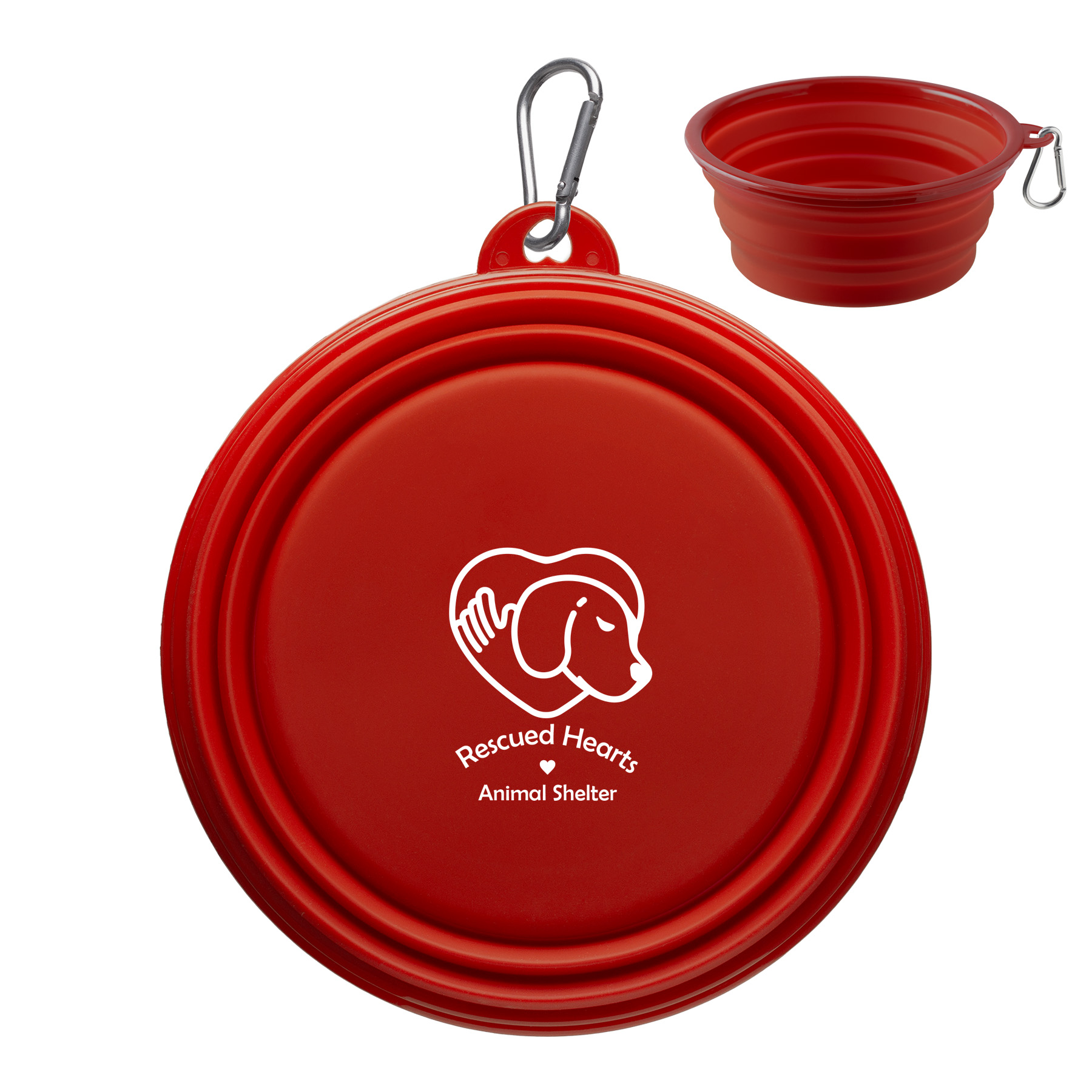 Large Collapsible Silicone Pet Bowl 10