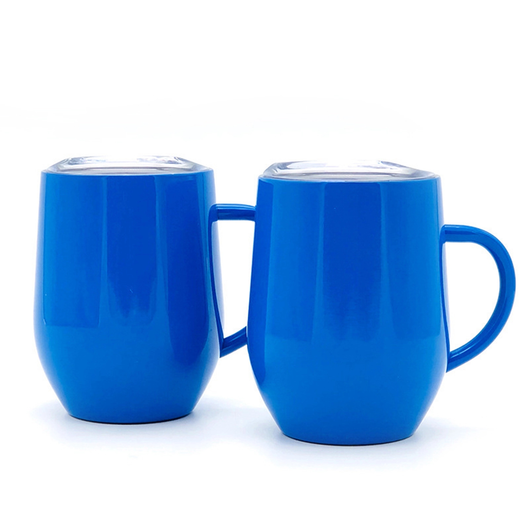 12oz Stainless Steel Mug with Lid and Handle 18