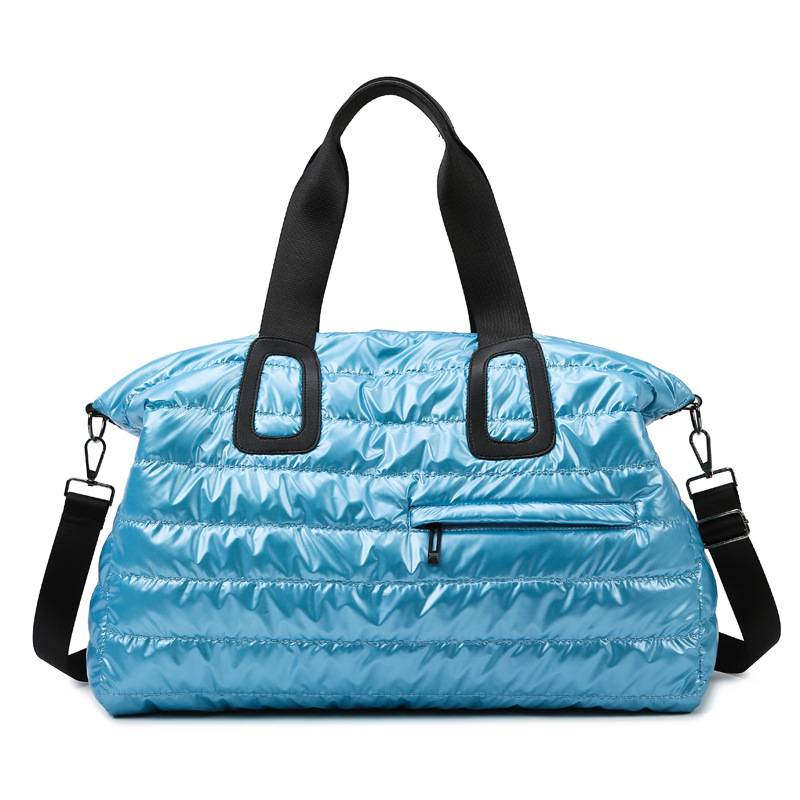 Large Puffer Quilted Tote Bag 7