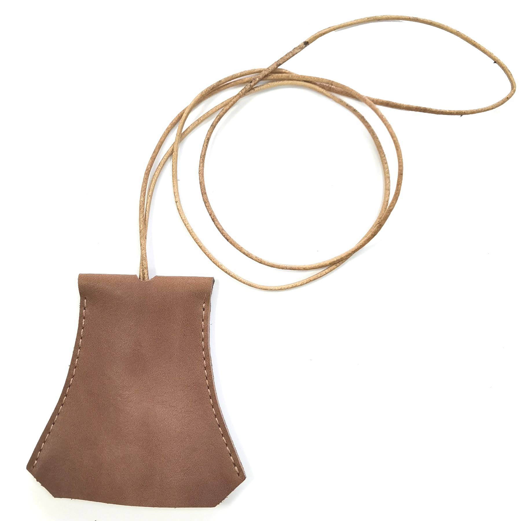 Genuine Leather Pull-out household halterneck key pouch 6