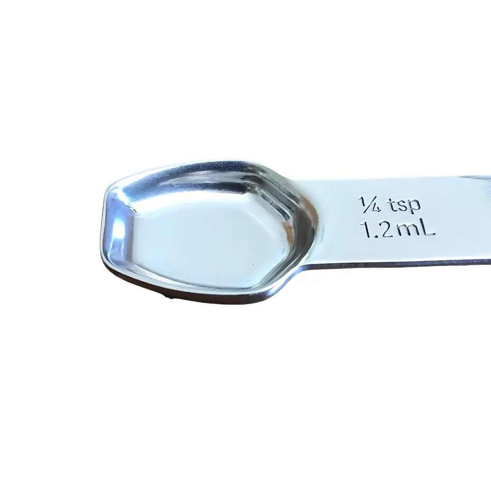 Stainless-Steel Double-Ended Measuring Half Tsp and Tbsp 1