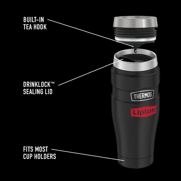 16 oz. Thermos® Stainless King™ Stainless Steel Travel Tumbler 19