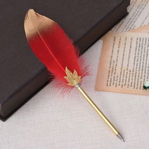 Pure Color Feather Pen 2