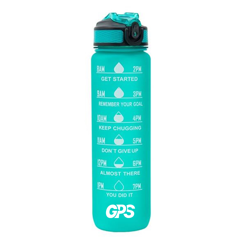 1L Gradient Motivational Water Bottle 5