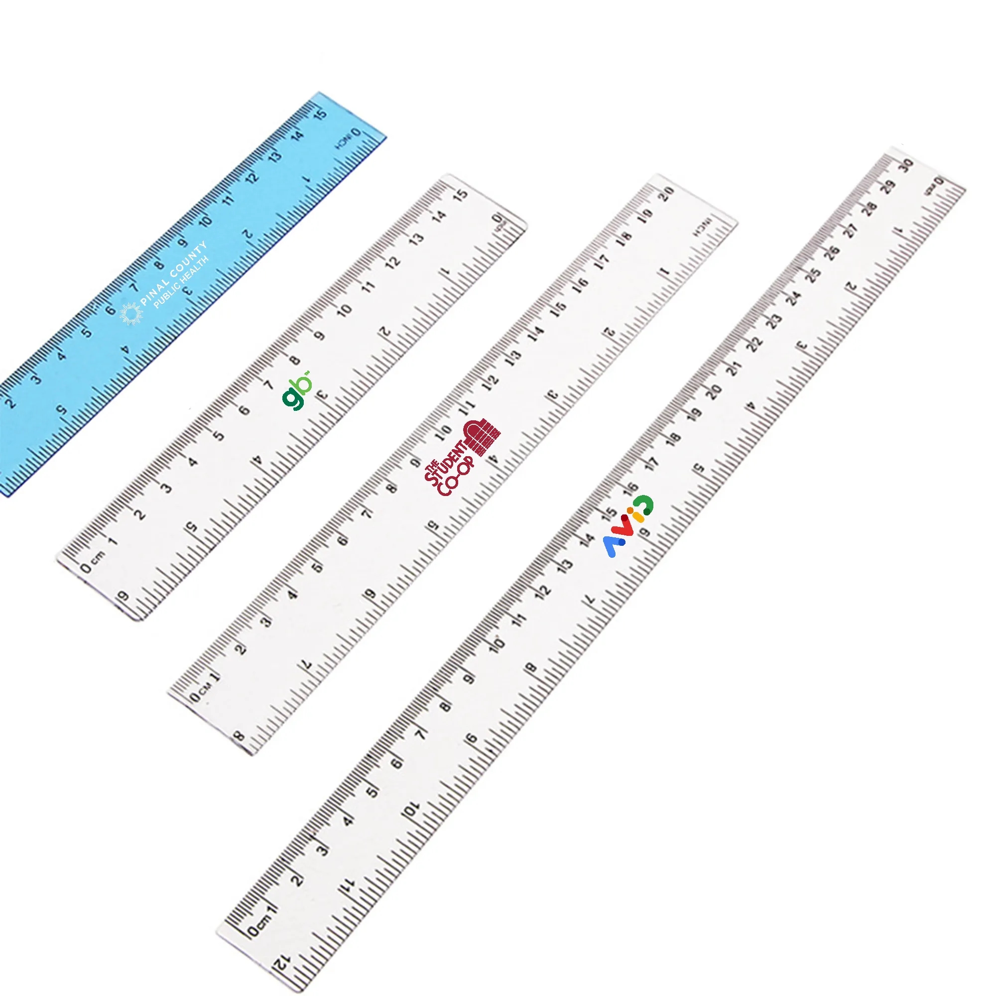 12 Inch Plastic School Ruler 2