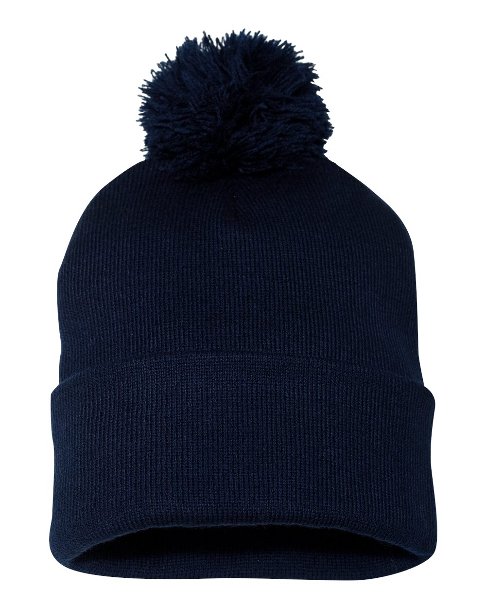 12" Pom-Pom Cuffed Beanie - SP15 92