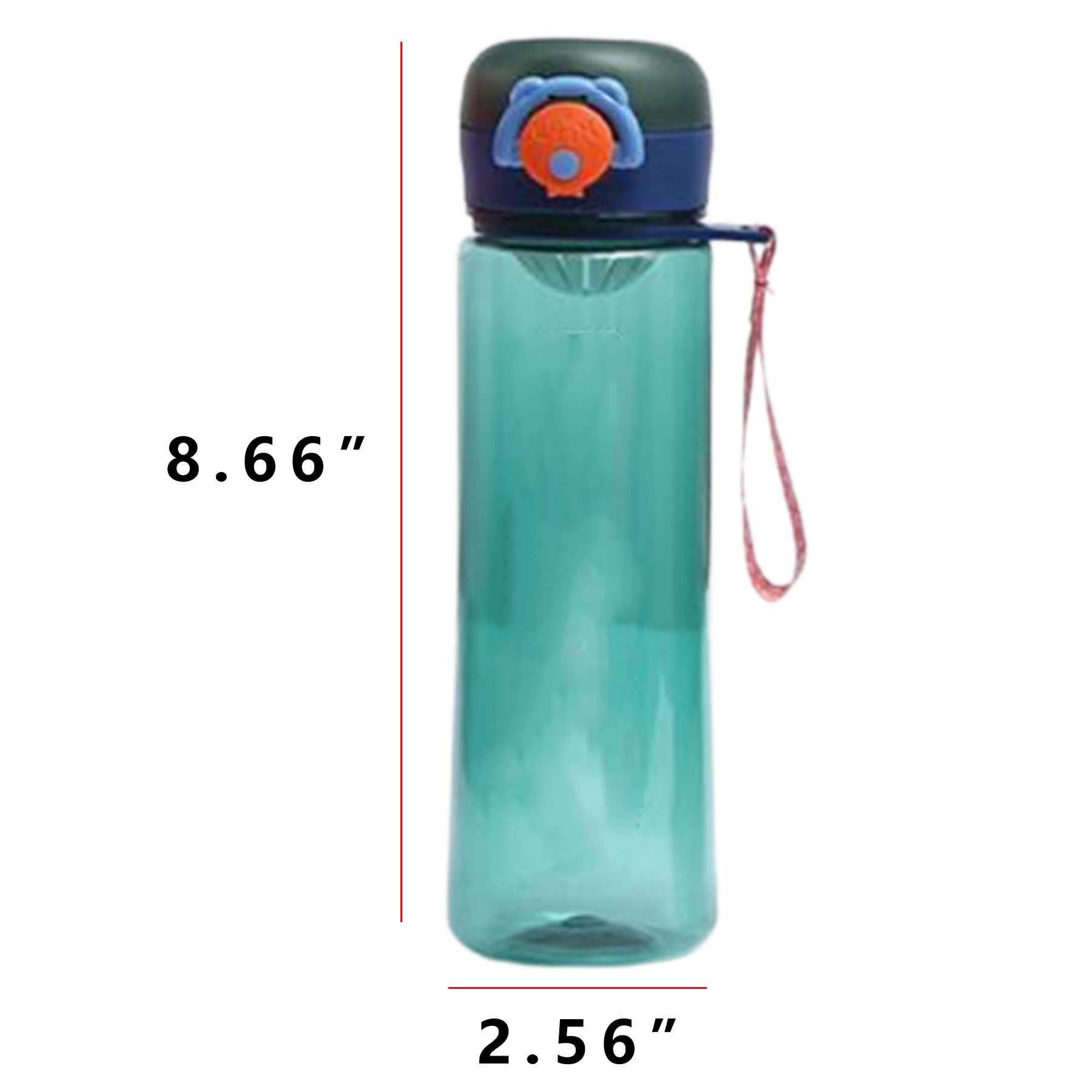 17Oz Sports Water Bottle W/ Lanyard 5