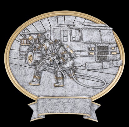 8" Firefighter Male Legend Plate 2