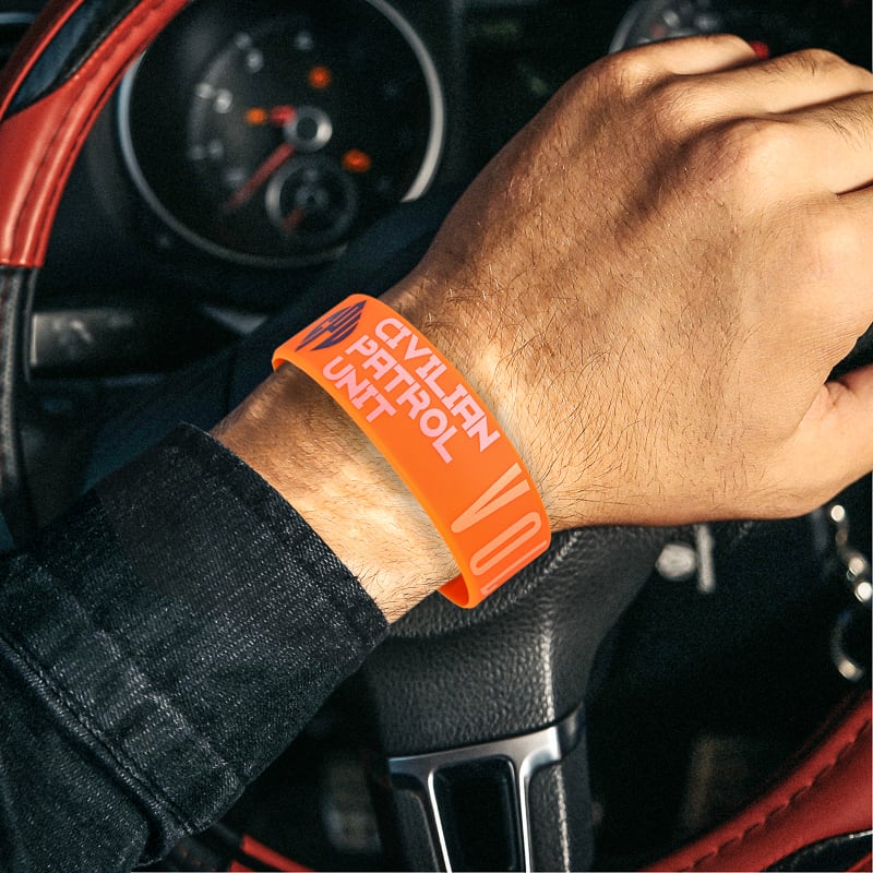 3/4 Inch Full Color Printed Wristbands 125
