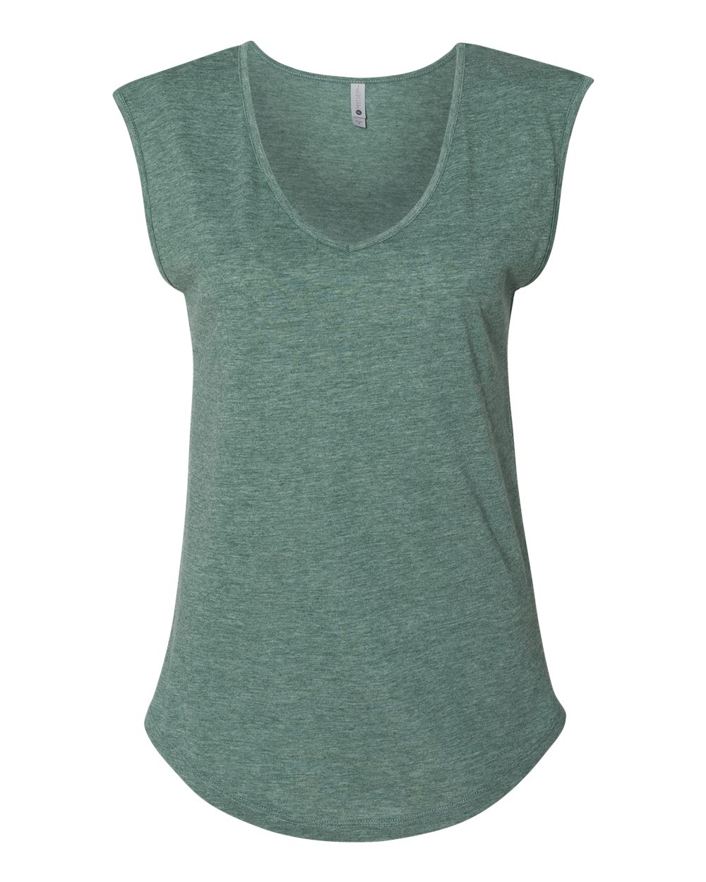 Women's Festival Sleeveless Deep V-Neck Tee - 5040 50