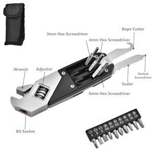 Versatile Pocket Multi Tool Wrench Bits Set 11