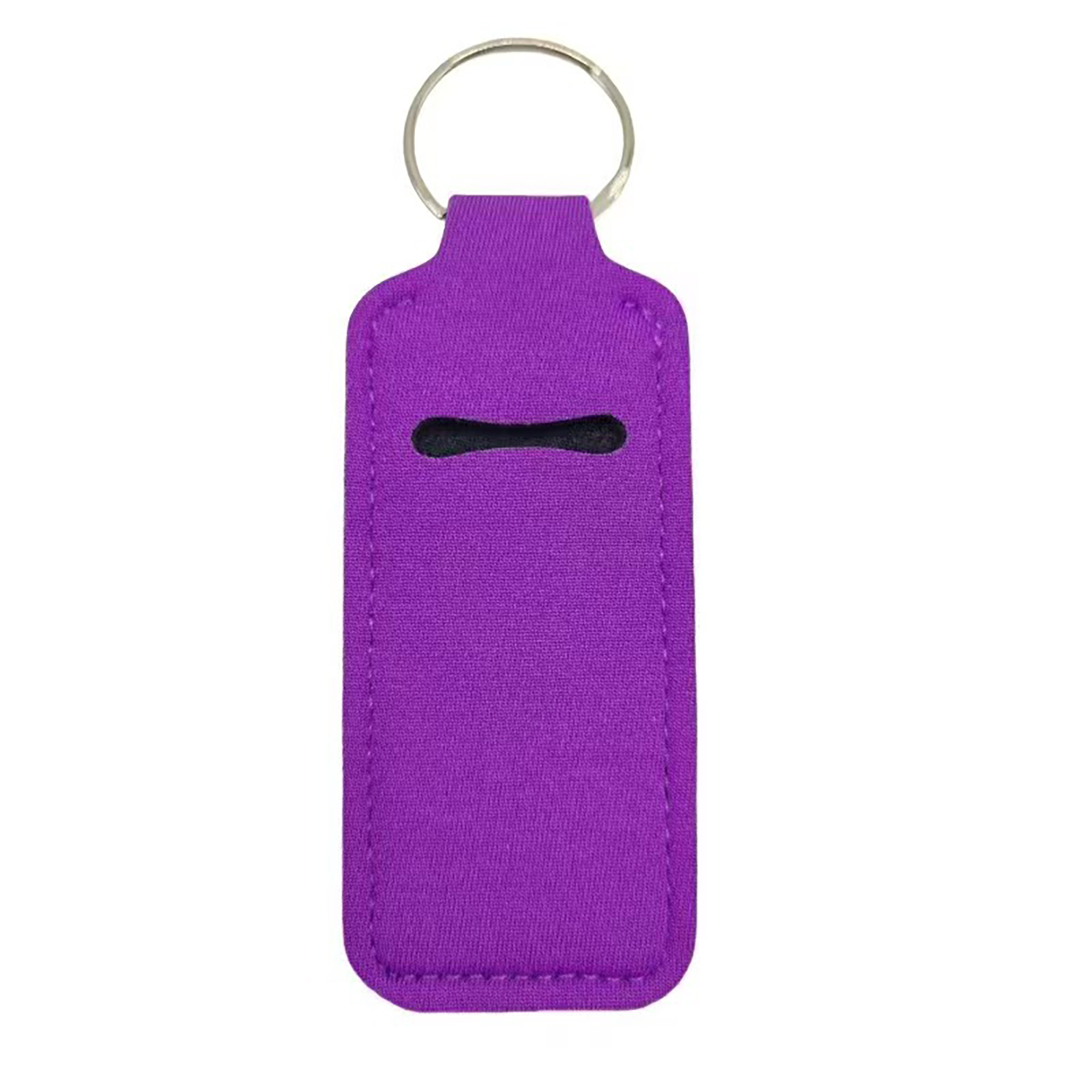 Neoprene Lipstick Protective Sleeve With Keychain 10