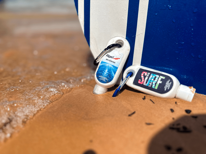 1.9 oz. SPF 30 Sunscreen in Clear Bottle with Carabiner 19