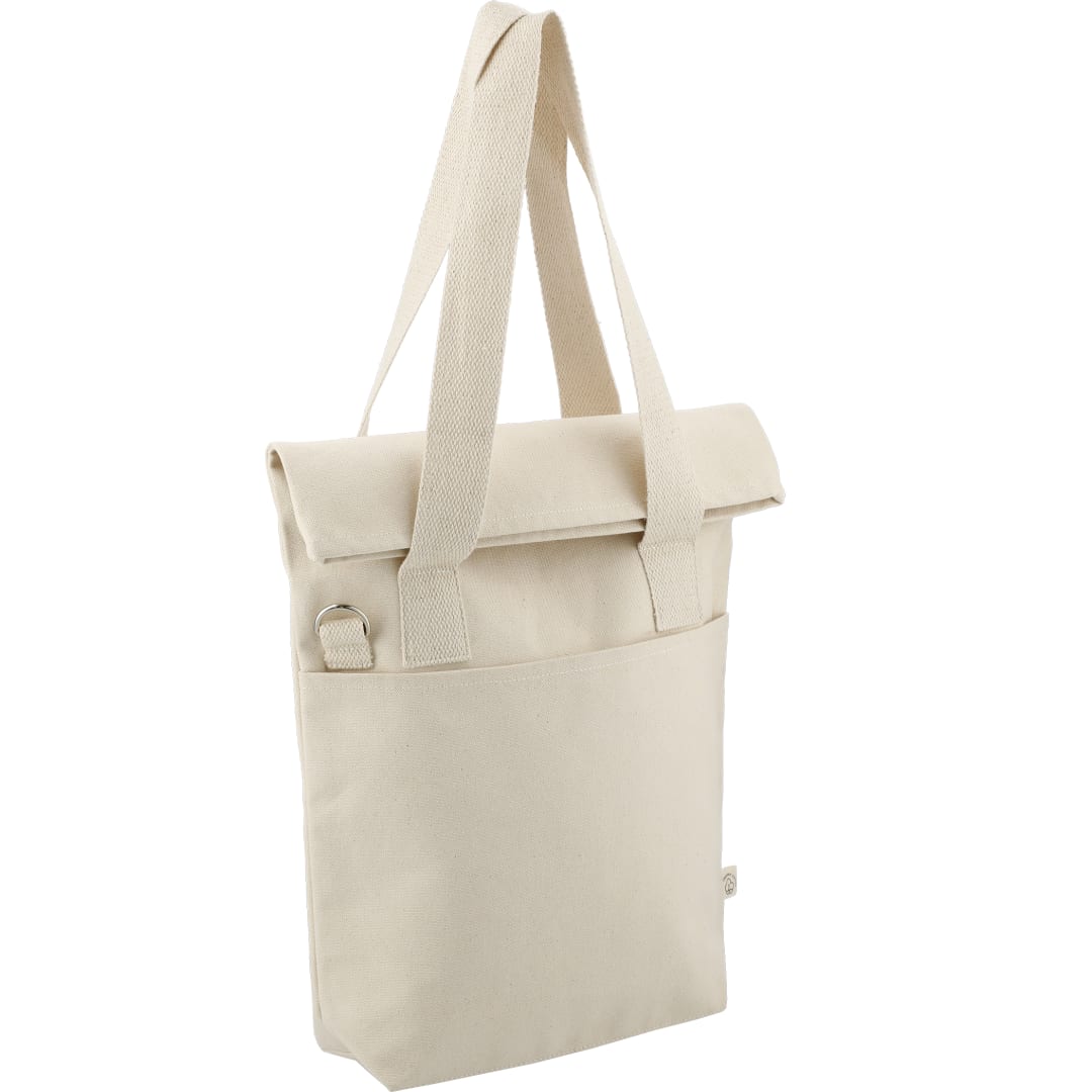 Organic 16oz Cotton Commuter Tote 14